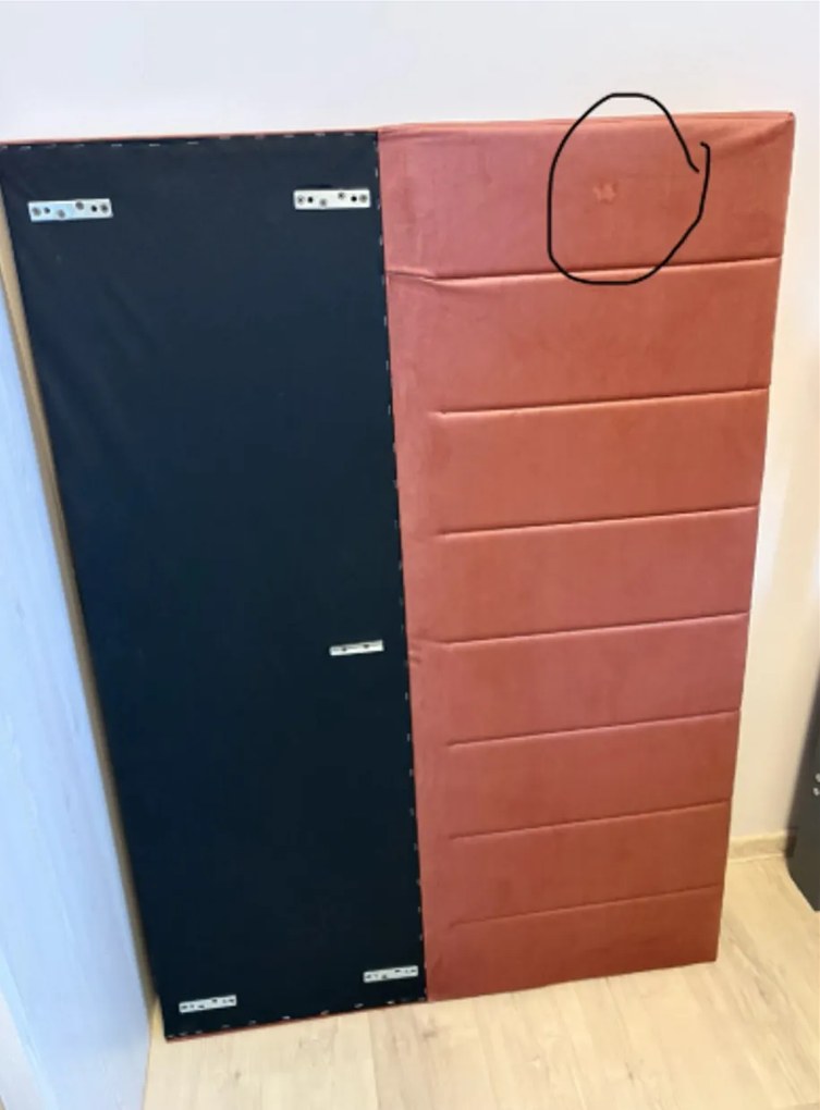 AKCIÓ Kárpitozott ágy COMFINO VELVET pótággyal 120x200 cm rózsaszín II. osztály