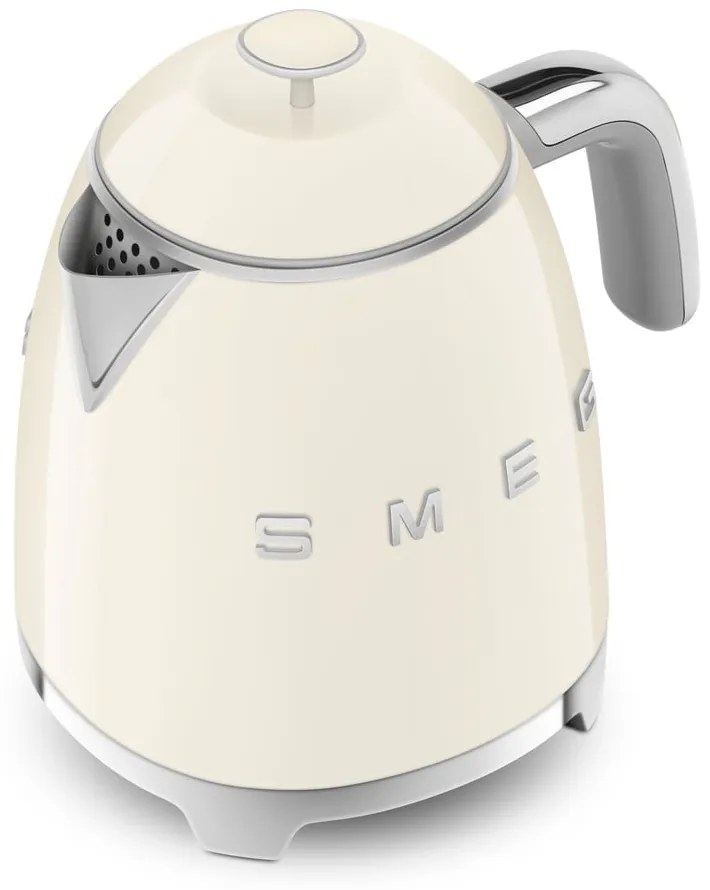 Krémszínű rozsdamentes acél vízforraló 800 ml Retro Style – SMEG