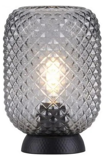 JUST LIGHT. 14906-18 - Asztali lámpa REISHI 1xE27/40W/230V fekete