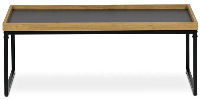 Dohányzóasztal 100 × 60 × 39 cm MDF tölgy CT-611 OAK
