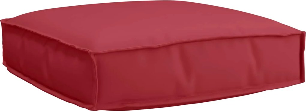 vidaXL Párna Bordó 60 x 60 x 12 cm Oxford Szövet