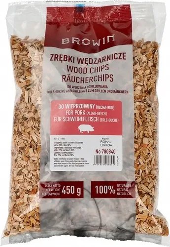 Füstölő/grillező faapríték 70% éger 30% bükk