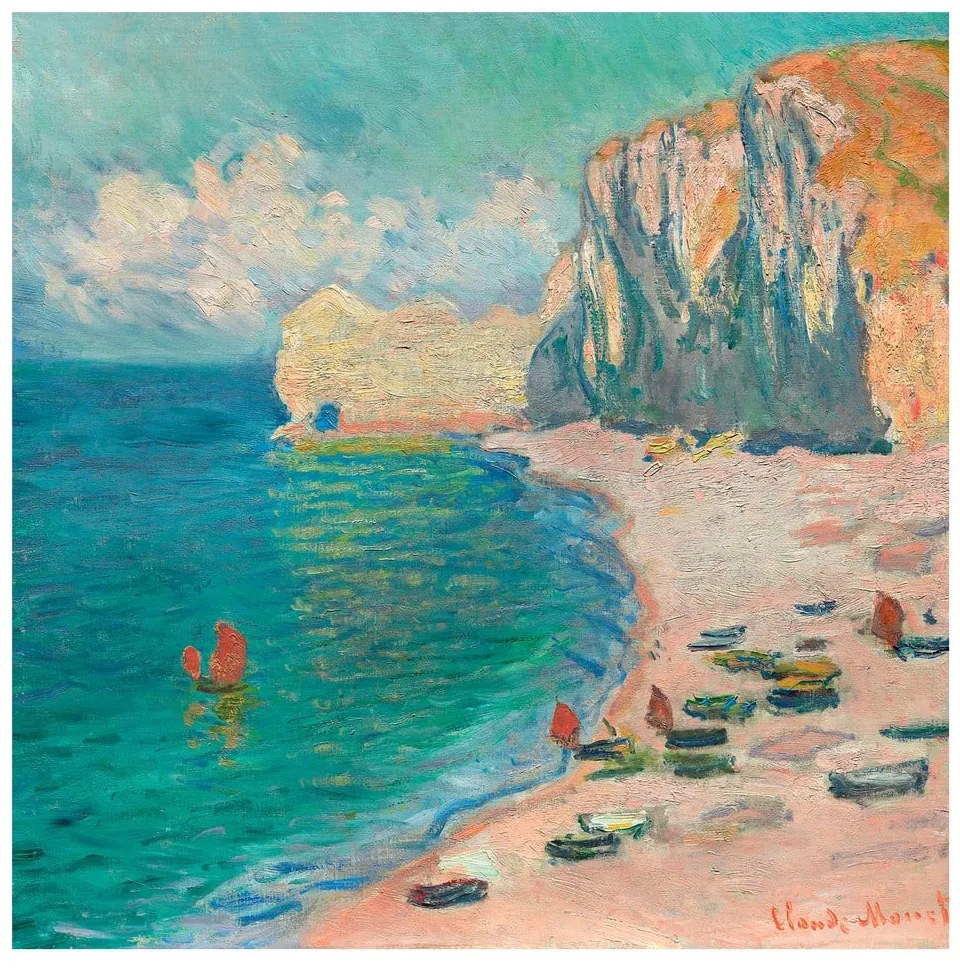 Kép 80x80 cm The Beach – Styler