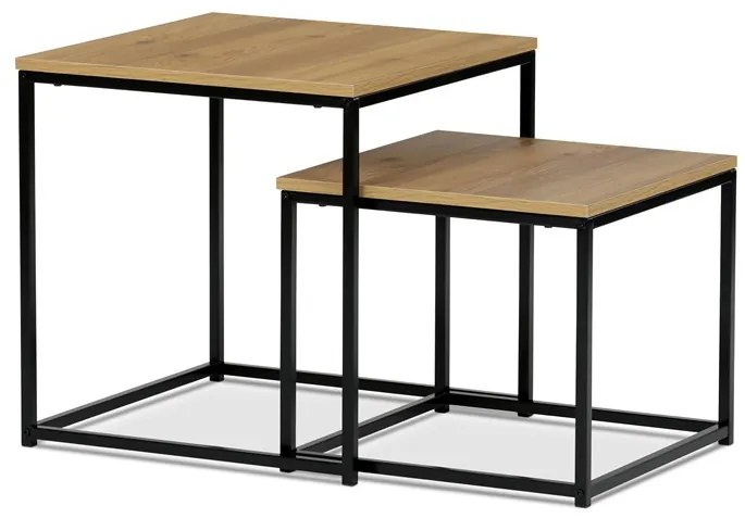 Lerakóasztal 50 × 50 cm MDF vadtölgy AF-076 OAK