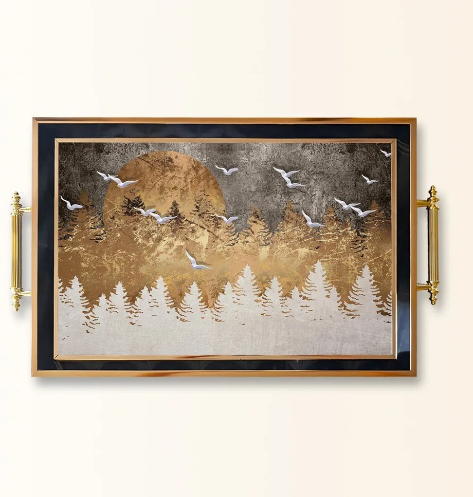 Üveg tálca, 38×24 cm – TPA9885