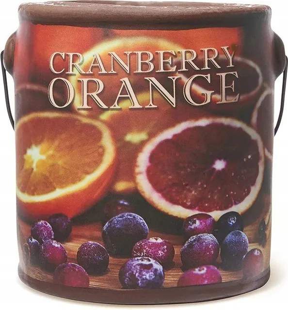 Nagy gyertya Cranberry Orange Farm Fresh Cheerful Candle