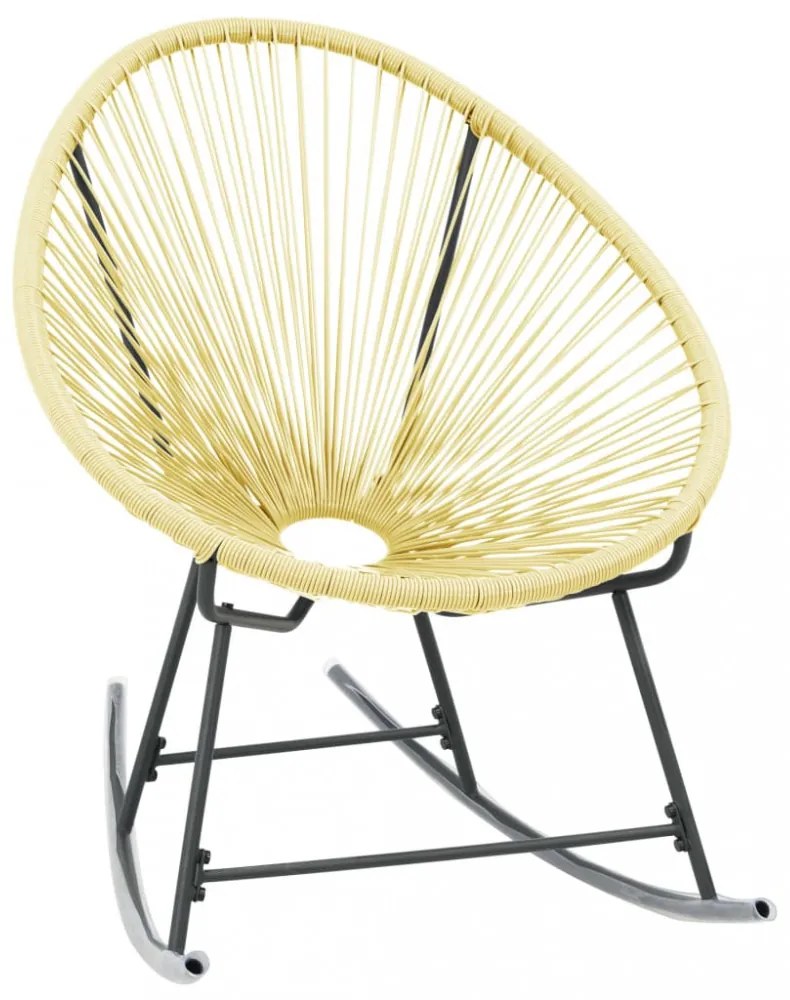bézs polyrattan kültéri Acapulco szék