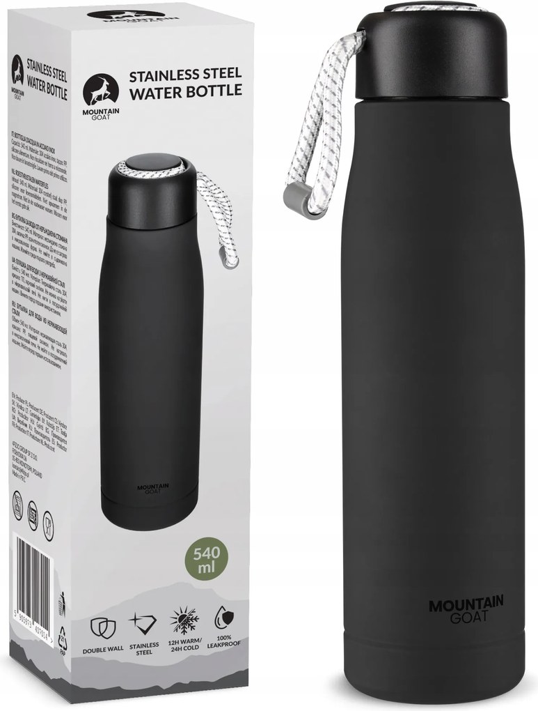 Termikus palack Termosz Kávé Tea Forró Ital Légmentesen Záródó 540 ML