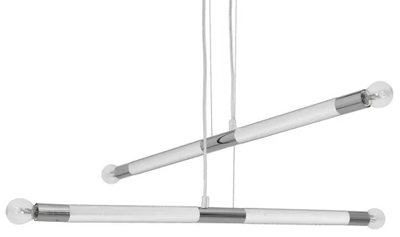 Csillár BASTONE WHITE 4xE14 / 40W / 230V