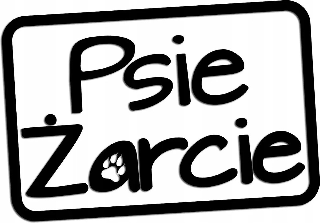 Kivágható matrica Kutya Kaja Kutya különböző színekben J and A