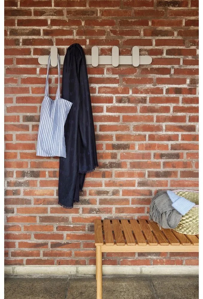 Világosbarna pad Row – Hübsch