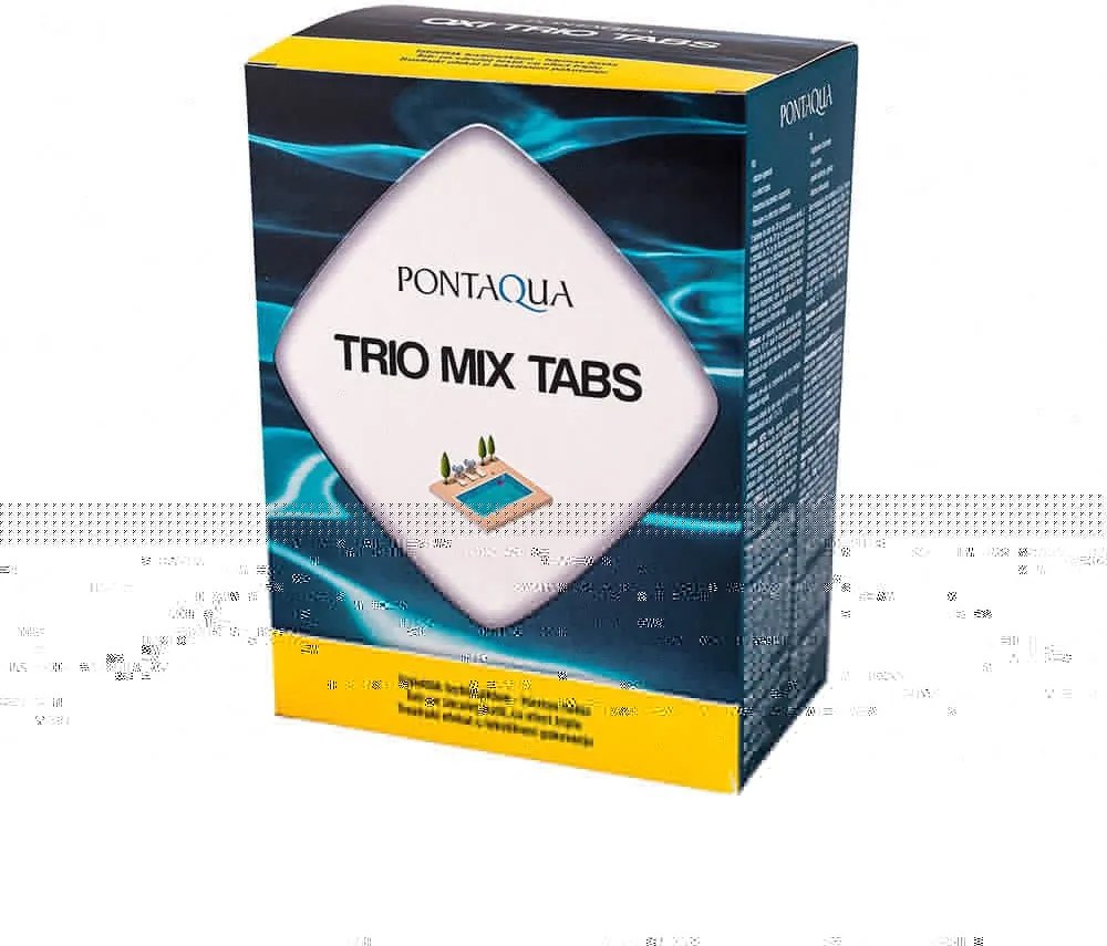 Trio Mix Tabs hármas hatású vízkezelő szer 5x125 g tabletta