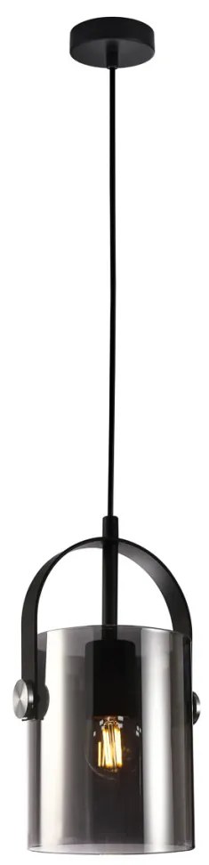 ITALUX PND-32453-1-BK-SG NAMESMA Egyágú Függesztett Lámpa Fém E27 IP20