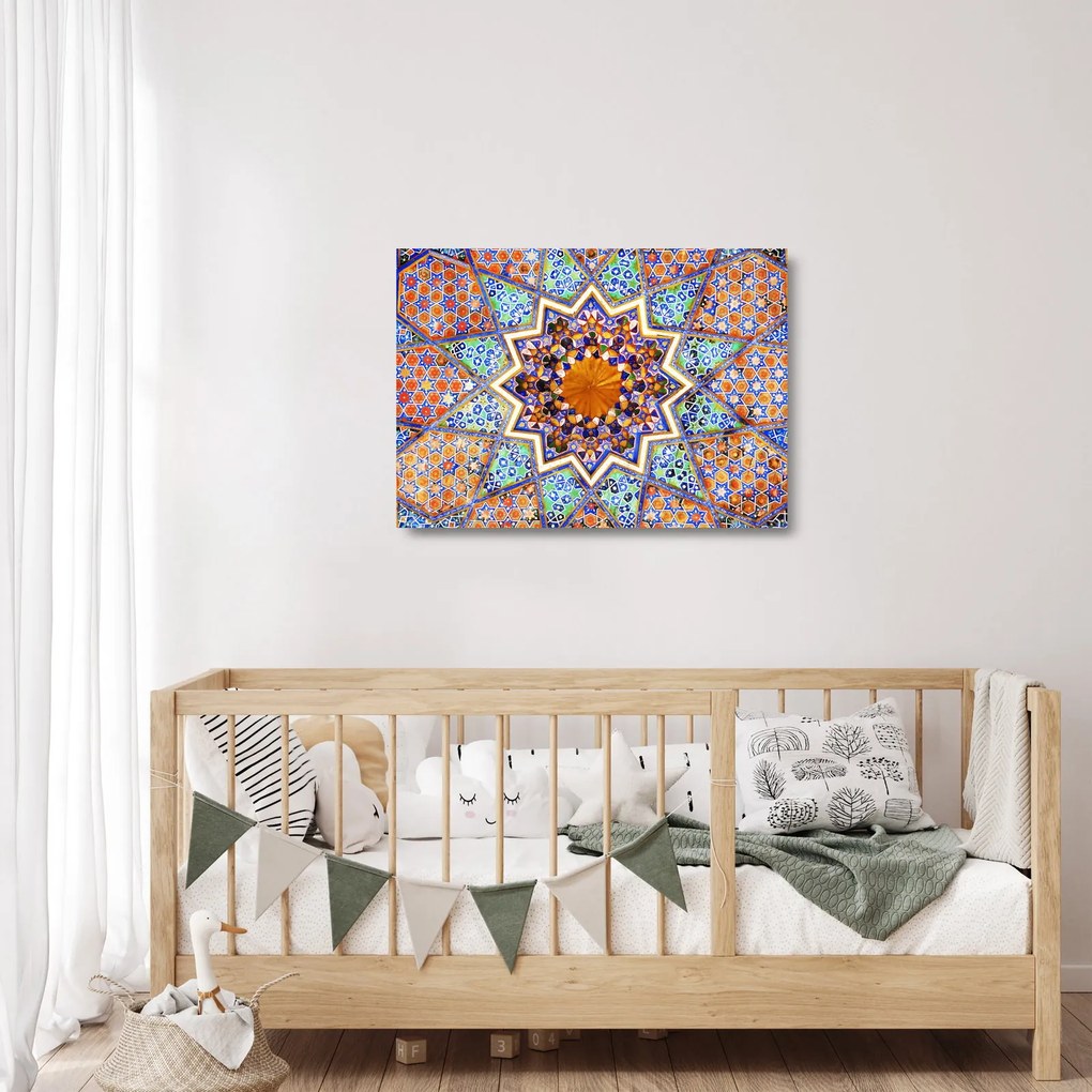 Mozaik kép (üvegen) (70x50 cm)