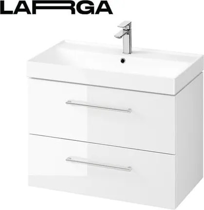 Cersanit LARGA mosdó alatti szekrény 79,4x57,2x44,4 cm fényes fehér S932-073
