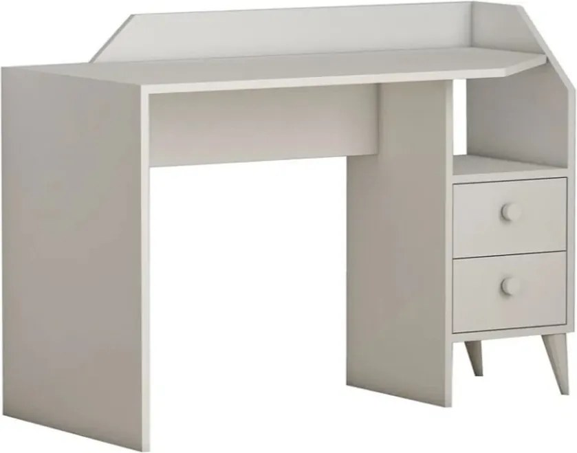 Fiókos íróasztal 120x55x82 cm barna FUR1871-2