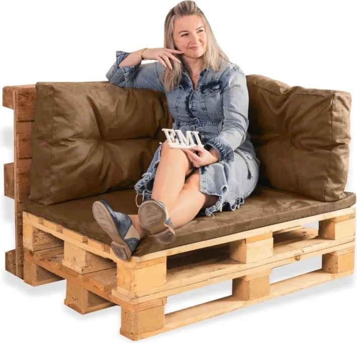 EMI barna vékony kerti raklap párna