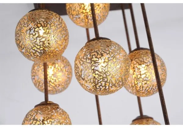 Paul Neuhaus 6238-48 - Csillár rúdon GRETA 9xG9/40W/230V