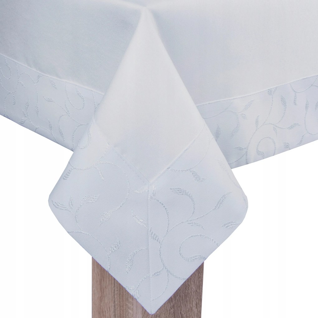 Abrosz dekoratív terítő 240x140 cm, folttaszító, szürke