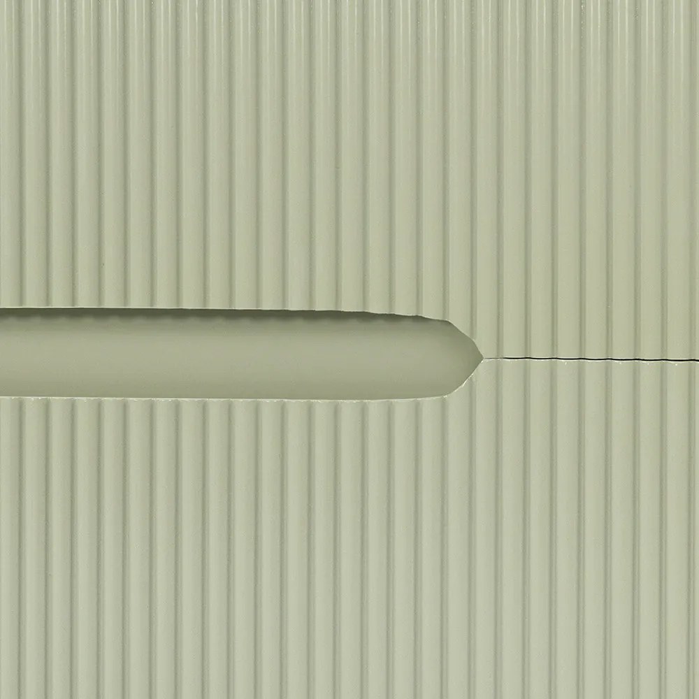 Trent 60 alsó fürdőszobabútor kerámia mosdóval 2 fiókos, zöld