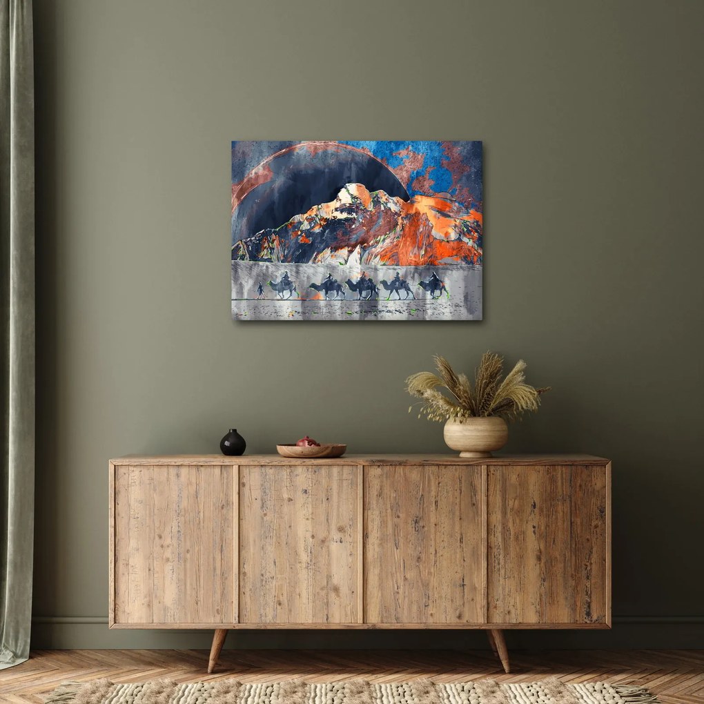 Kép - A sweathouse-ok illusztrációja (70x50 cm)
