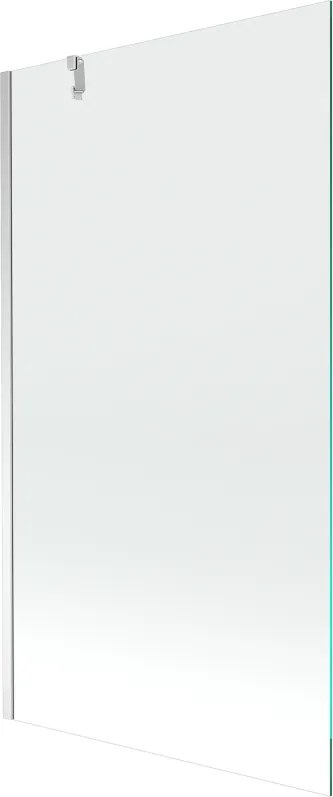 Mexen Next egy szárnyú fürdőszobai paraván 100 x 150 cm, átlátszó, króm - 895-100-000-00-00-01