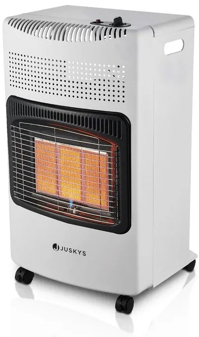 Juskys Gázfűtő 42x36x73 cm - fehér