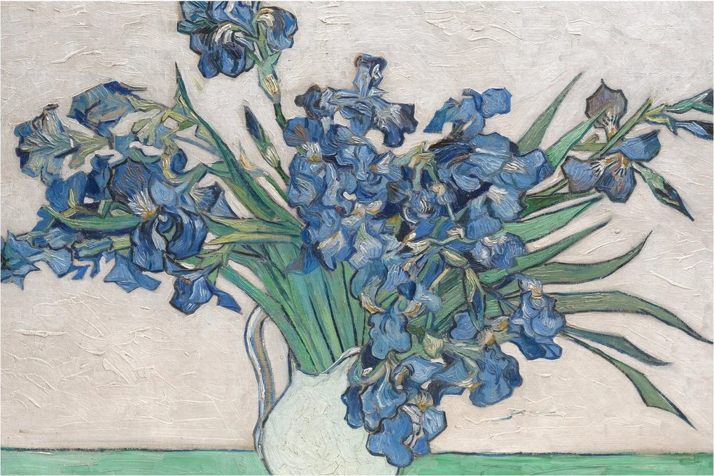 Kép - Vincent van Gogh, Irises, reprodukciók (90x60 cm)