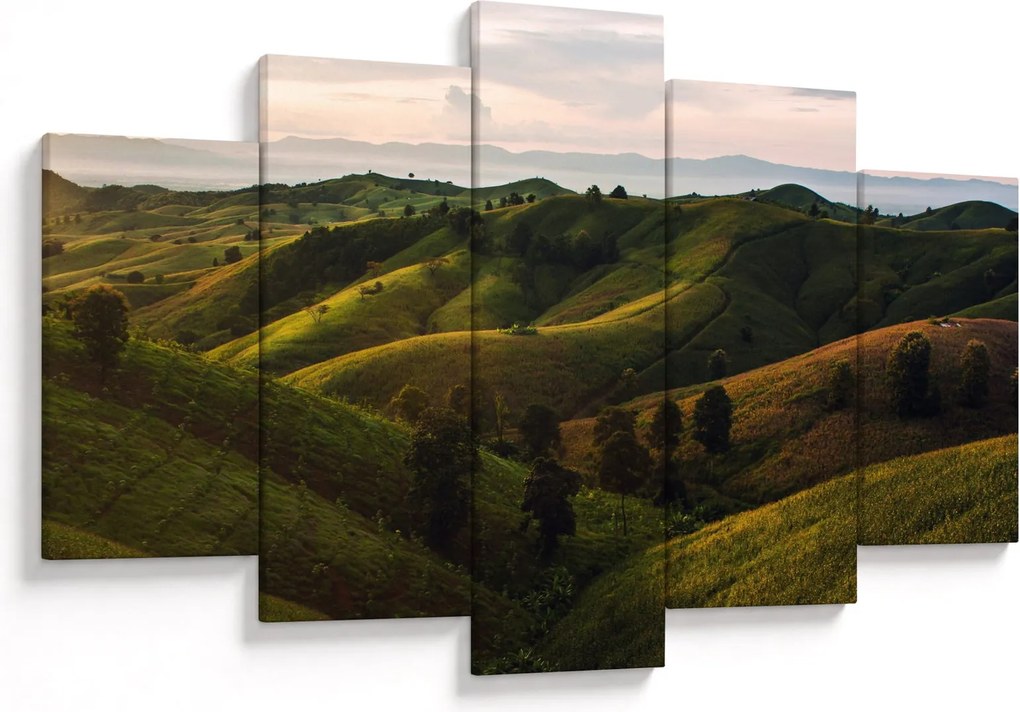 Kép - Kilátás a thai hegyekre (150x105 cm)