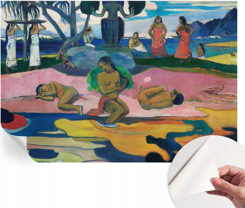 Fotótapéta Fali tapéta Nappaliba Trópusi pihenés 152x104 cm