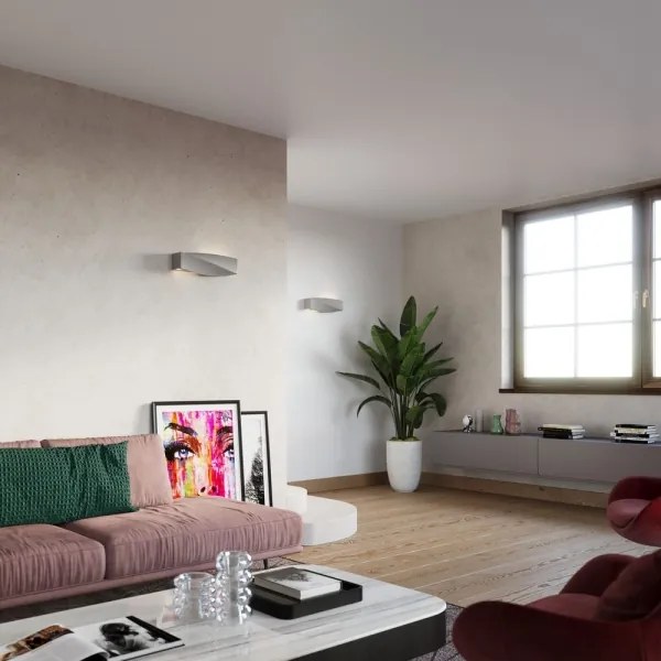 Fali lámpa SIGMA 1xE27/60W/230V szürke