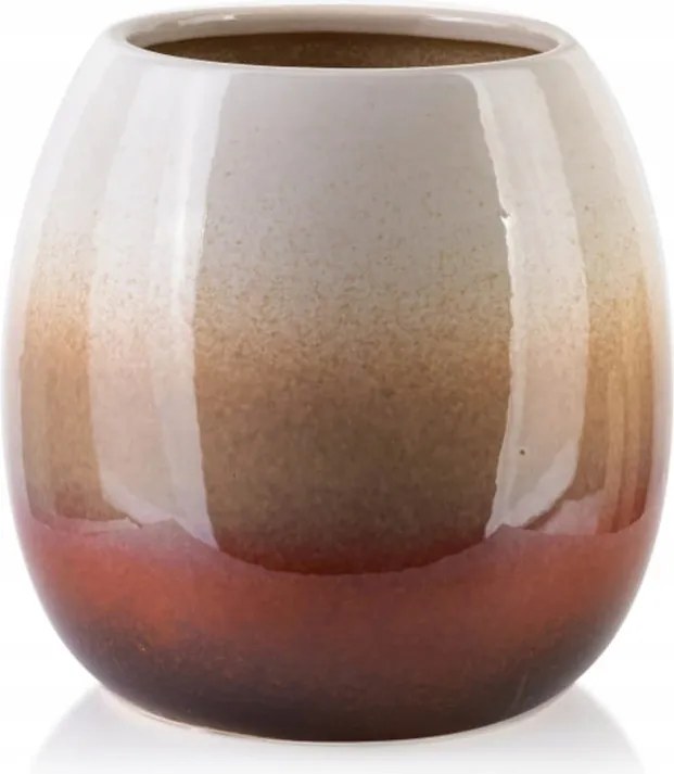 Yanda Brown porcelán váza virágokhoz