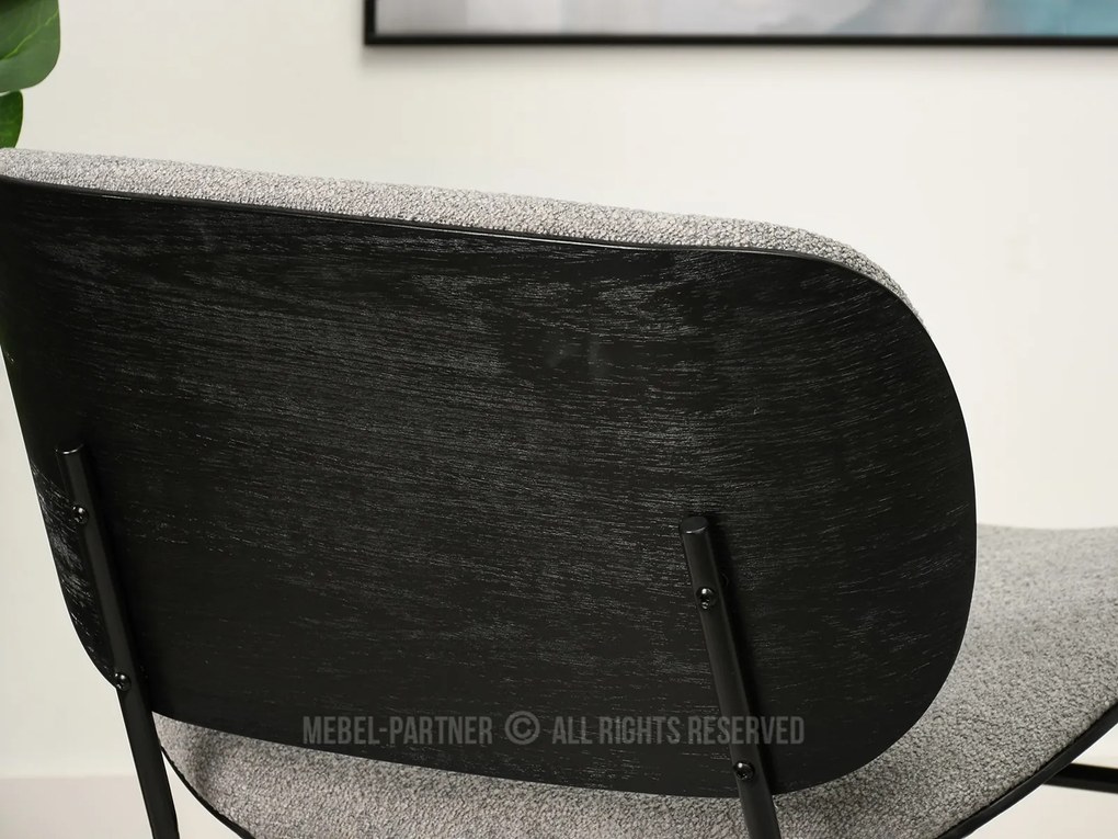 Fotel Black (szürke + fekete). 1109974