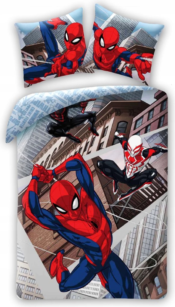 Pókember Ágyneműhuzat 140x200 Gyerek Marvel Pókember