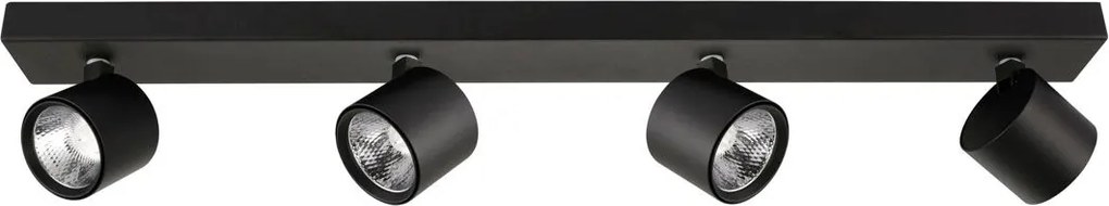 Italux Modern LED spot lámpa Boniva Fekete ITXSPL-2854-4B-BL
