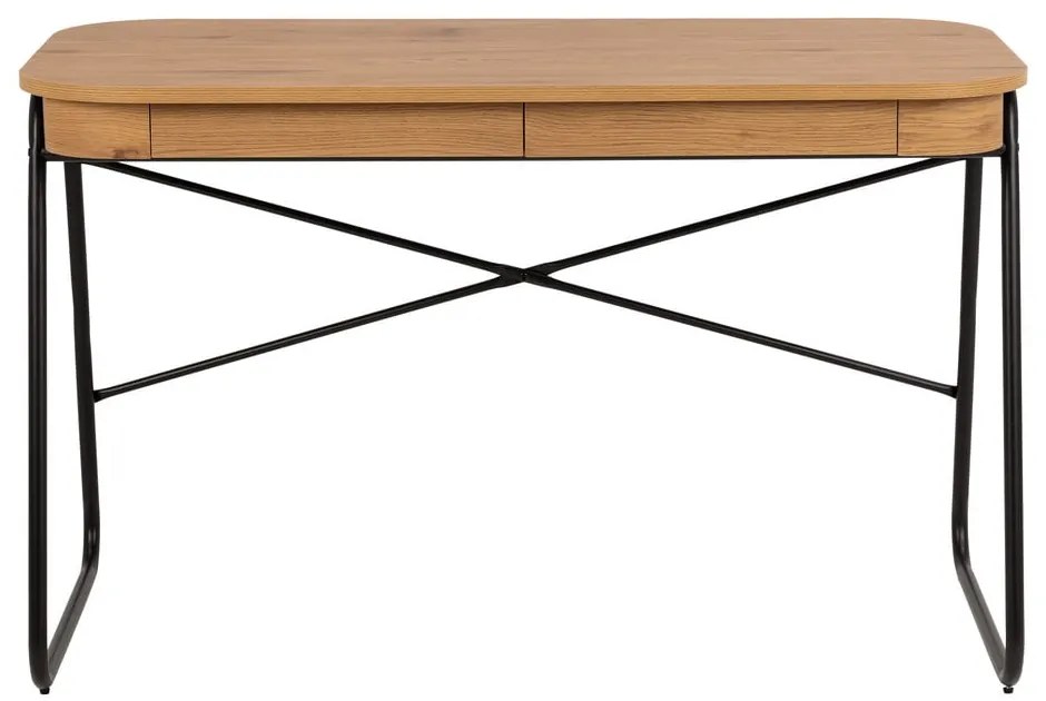 Íróasztal tölgyfa dekoros asztallappal 60x120 cm Blueton – Actona