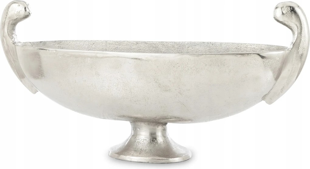 Dekorációs tál ezüst fém pálcika szilárd patera 153310