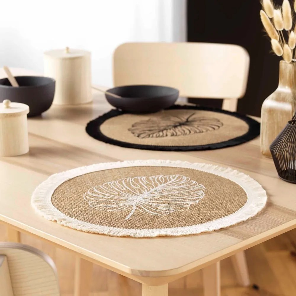 Juta tányéralátét ø 38 cm Mogador – douceur d'intérieur