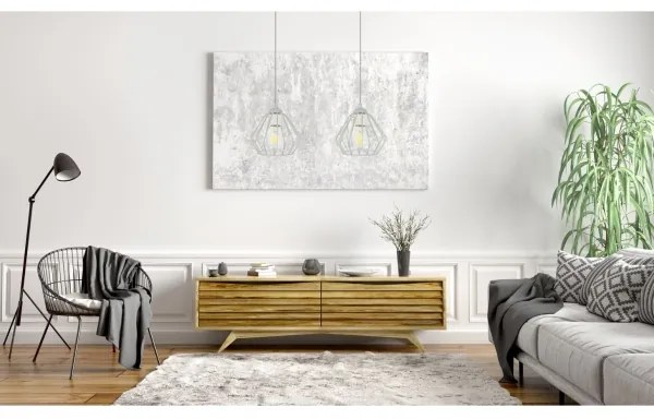 Csillár zsinóron CEED 2xE27/60W/230V