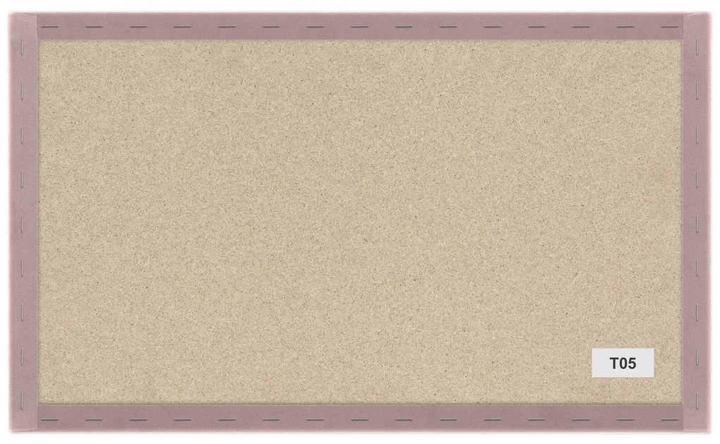 Kárpitozott panel - Téglalap - 40x30cm Szín: Tengerészkék