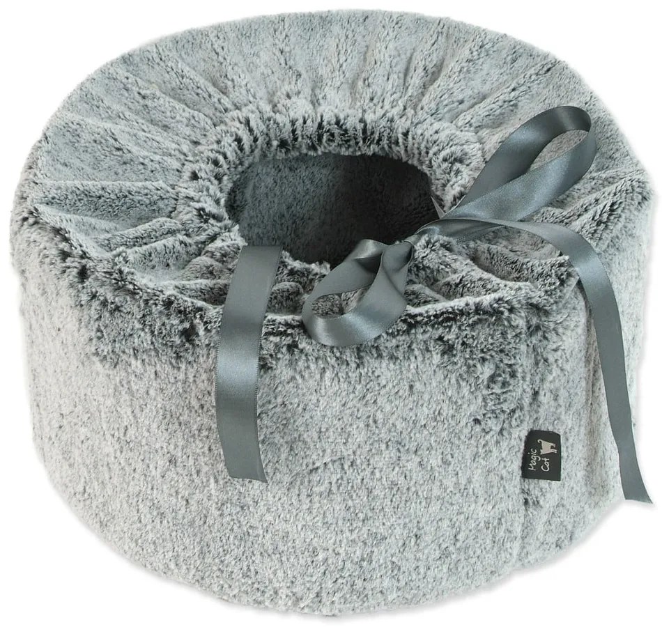 Szürke fekhely macskáknak ø 40 cm Magic Cat – Plaček Pet Products