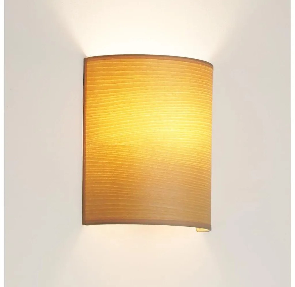 Brilagi - Fali lámpa SEMI 1xE27/15W/230V átm. 20 cm bézs