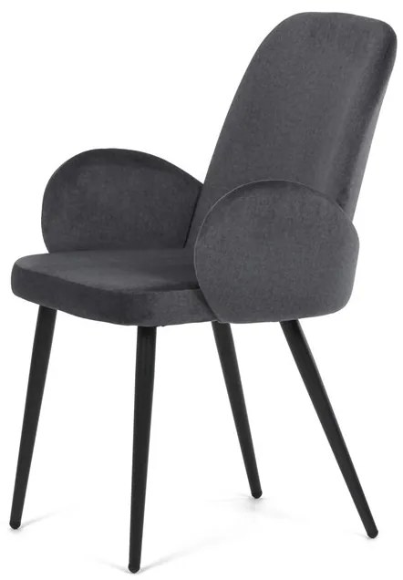 Szürke Bársony Étkezőszék. DCL-X7129 GREY2
