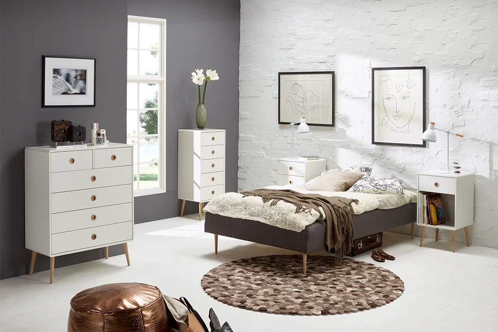 AKCIÓ Fehér lehajtható cipősszekrény PRIMO II. osztály