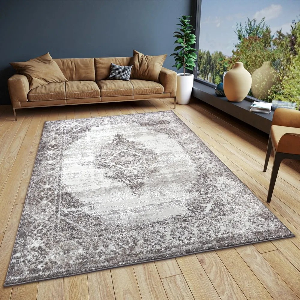 Szürke szőnyeg 120x170 cm Shine Retro – Hanse Home