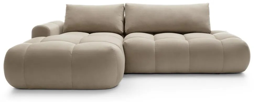 Sarokkanapé Ombre (B) (bézs + fekete) . 1100459