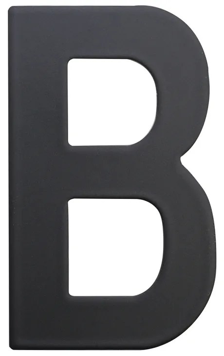 "B" házszám, RN.75L, fekete