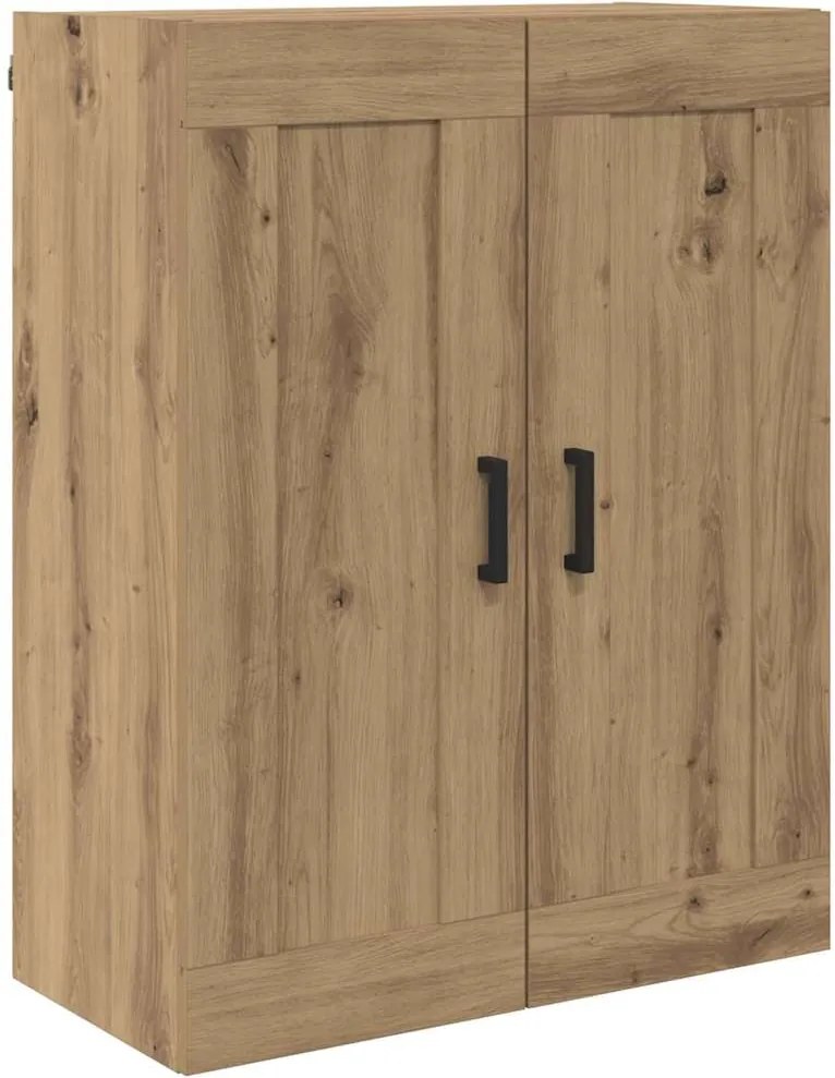 vidaXL Fali szekrény Artisan tölgy 69,5 x 34 x 90 cm Faanyag
