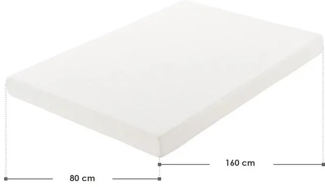 Juskys Gyerek habmatrac - 80x160 cm