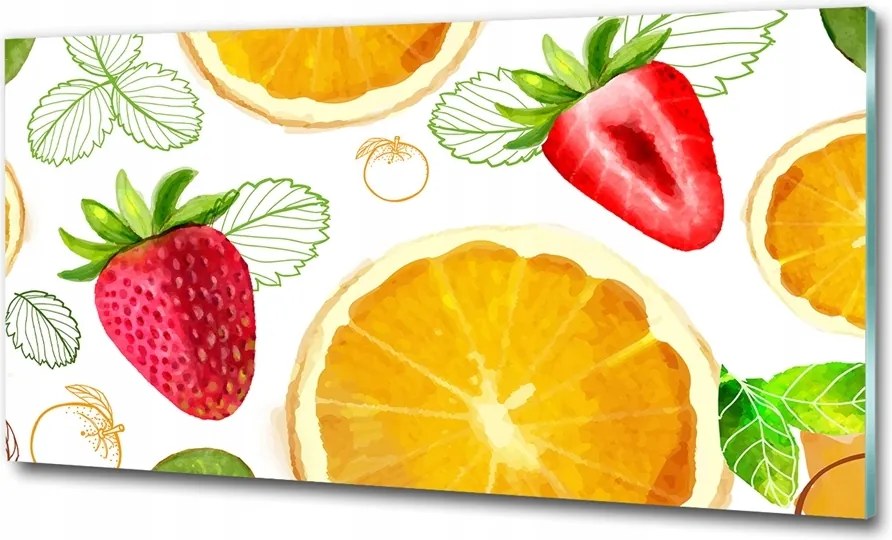 Fotótapéta falra edzett üveg Avokádó 100x70